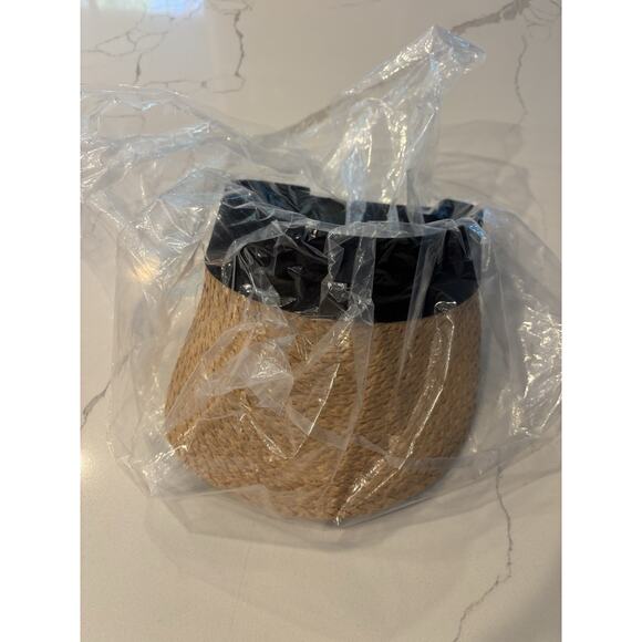 Zara contrasting woven visor S-M. NEW With FREE SHIPPING. - Picture 5 of 5